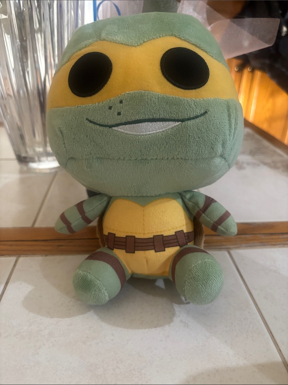 Green & Yellow Turtle Plush Plushie